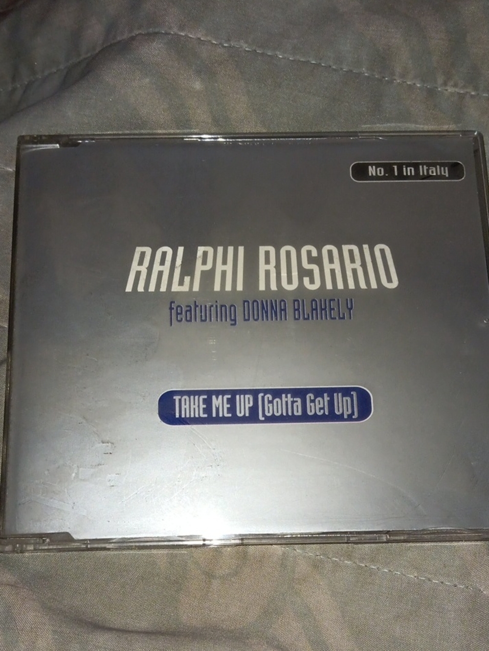 Ralph Rosario "Take Me Up (Gotta Get Up)" CD - Silver & Blue Cover